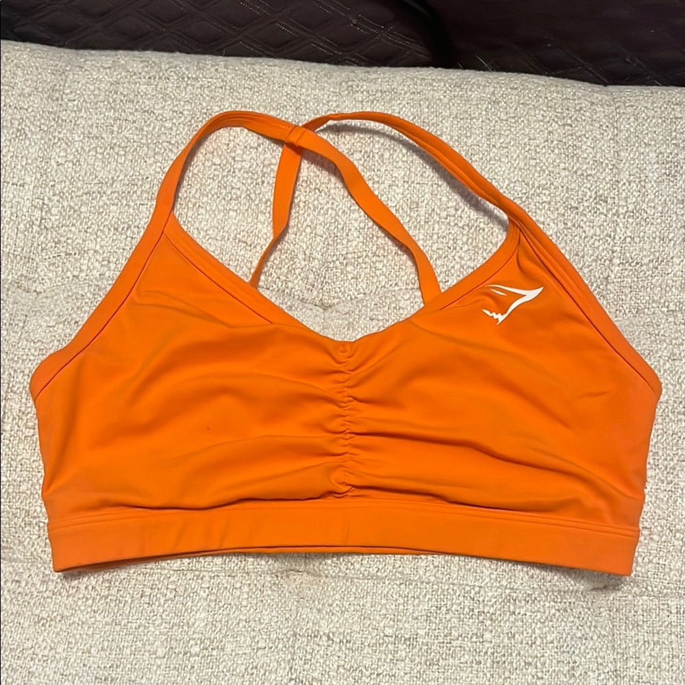 Gymshark Vibrant Orange Sports Bra
